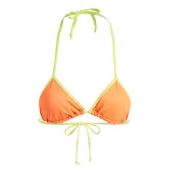 NWT Rodan Swimwear Orange and Neon yellow - Picture 2 of 3